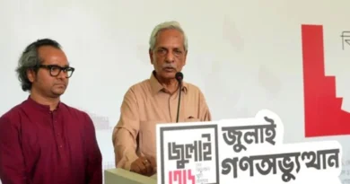 জুলাই গণঅভ্যুত্থানের স্মৃতি সংরক্ষণে শিল্পীদের গুরুত্বপূর্ণ ভূমিকা রয়েছে : সংস্কৃতিমন্ত্রী