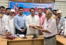 নরসিংদীতে ৩৬টি পূজা মণ্ডপে অনুদানের চেক বিতরণ