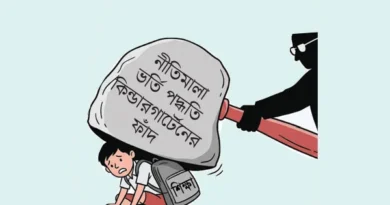 নীতির প্যাঁচে পিষ্ট শিশুশিক্ষা
