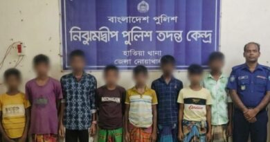 নোয়াখালীতে কিশোর গ্যাংবিরোধী অভিযানে আটক ১৪৫