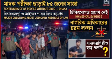 বিচারপ্রক্রিয়ার অস্বচ্ছতা ও নাগরিক অধিকার: প্রমাণ ছাড়াই ৮৫ জনের কারাদণ্ড কতটা আইনসম্মত?