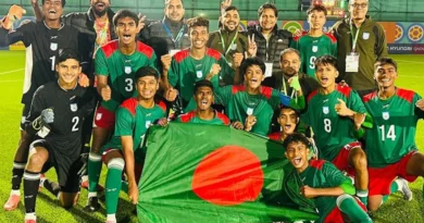 সিঙ্গাপুরকে হারিয়ে কোয়ার্টার ফাইনালে বাংলাদেশ